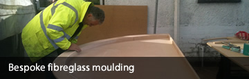 Bespoke fibreglass moulding