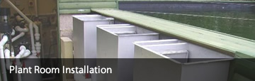 Plant room installation