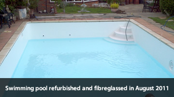A fibreglass Pond Built By High fibreglass Reinforced Plastic Specialists